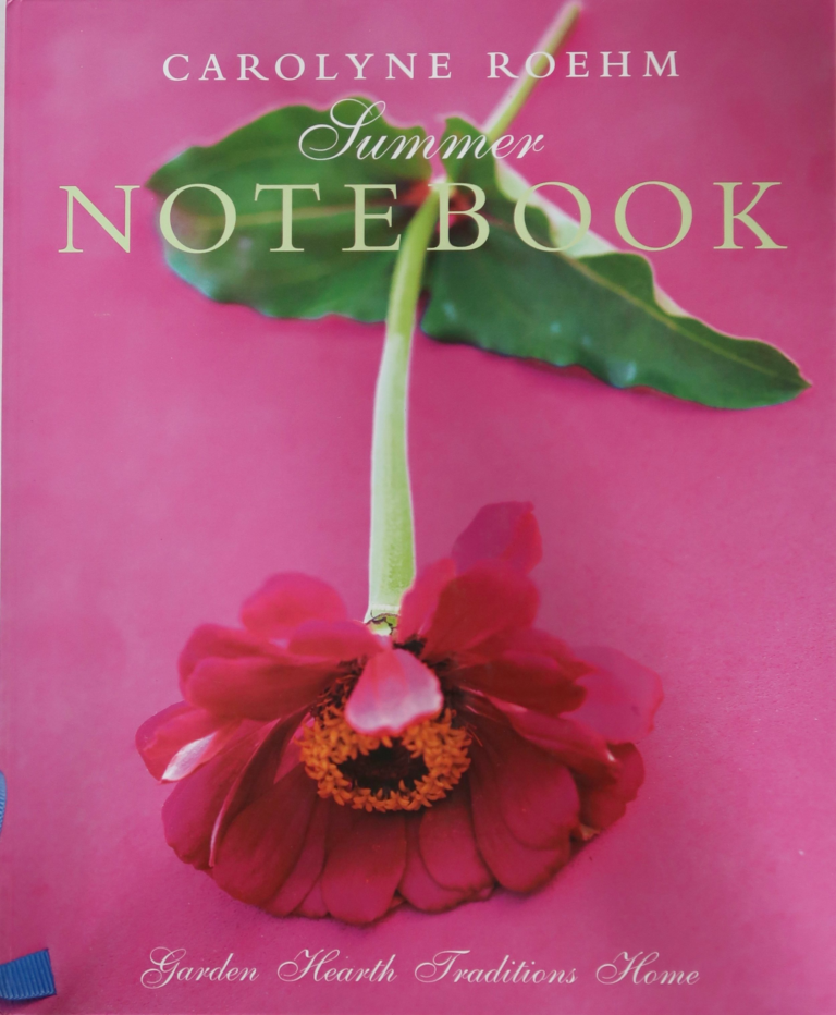 Summer Notebook Carolyne Roehm