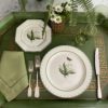 Lily Of The Valley 8" Salad Plate (green) - Image 3